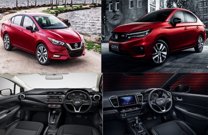 Muaxegiatot-vn-so-sanh-Honda-City-2020-va-Nissan-Sunny-2020-696x453