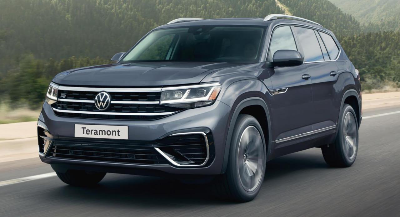 This Is Russia's 2021 VW Teramont, Aka The Atlas In America, And It Has Just Been Updated | Carscoops