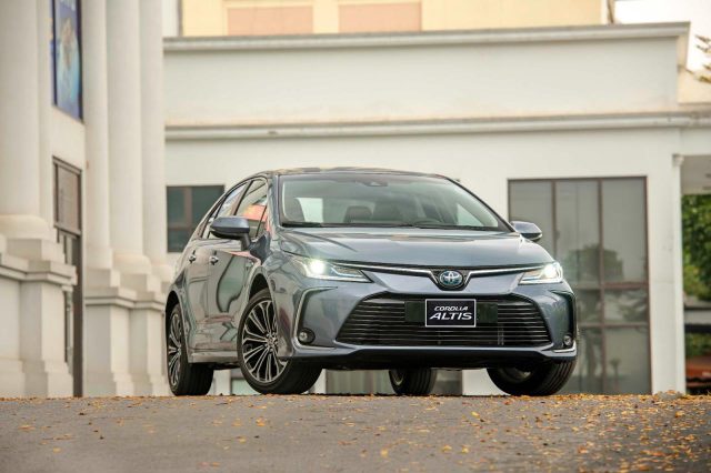 Toyota Corolla Altis 2022 sở hữu nhiều thay đổi.