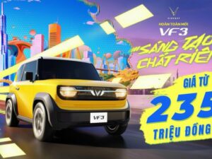 Vinfast VF3 2024: Đánh giá nội ngoại thất, Giá xe khuyến mãi